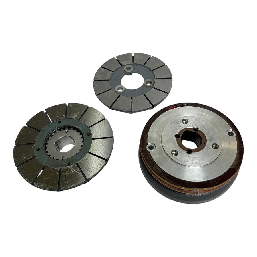 Used Stromag Ekm-10 G Electromagnetic Multi-Disc Clutch Brake Assembly Ekm 10 G