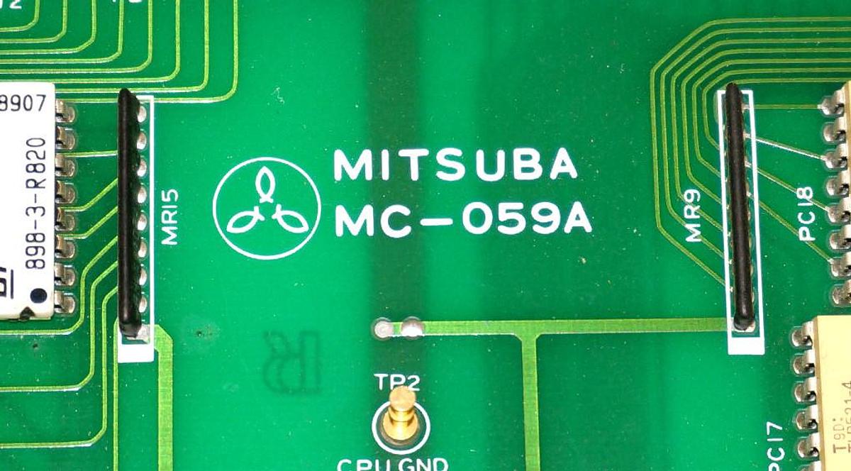 Used MITSUBA MC-059A BOARD MC059A