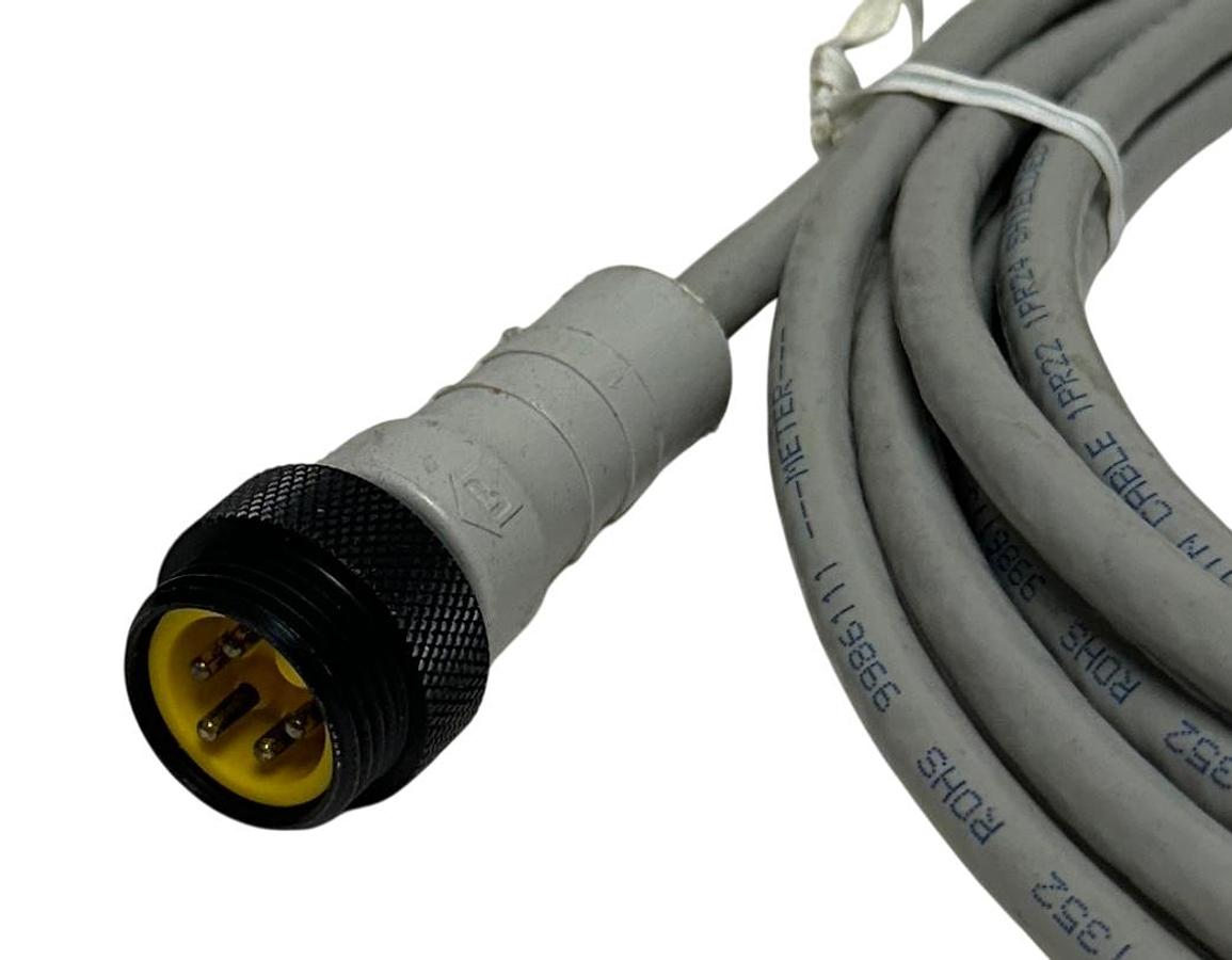 Used 3 LUMBERG 0935 614 101/5M / RS 50 RKT 5-614/5M / 900002953 CABLES 5M OEM NSNP