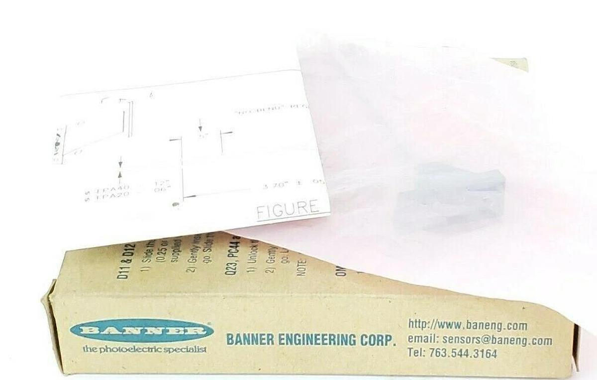 Used NIB BANNER 27419 FPA40 .040 FIBER PROBE ATTACH- M