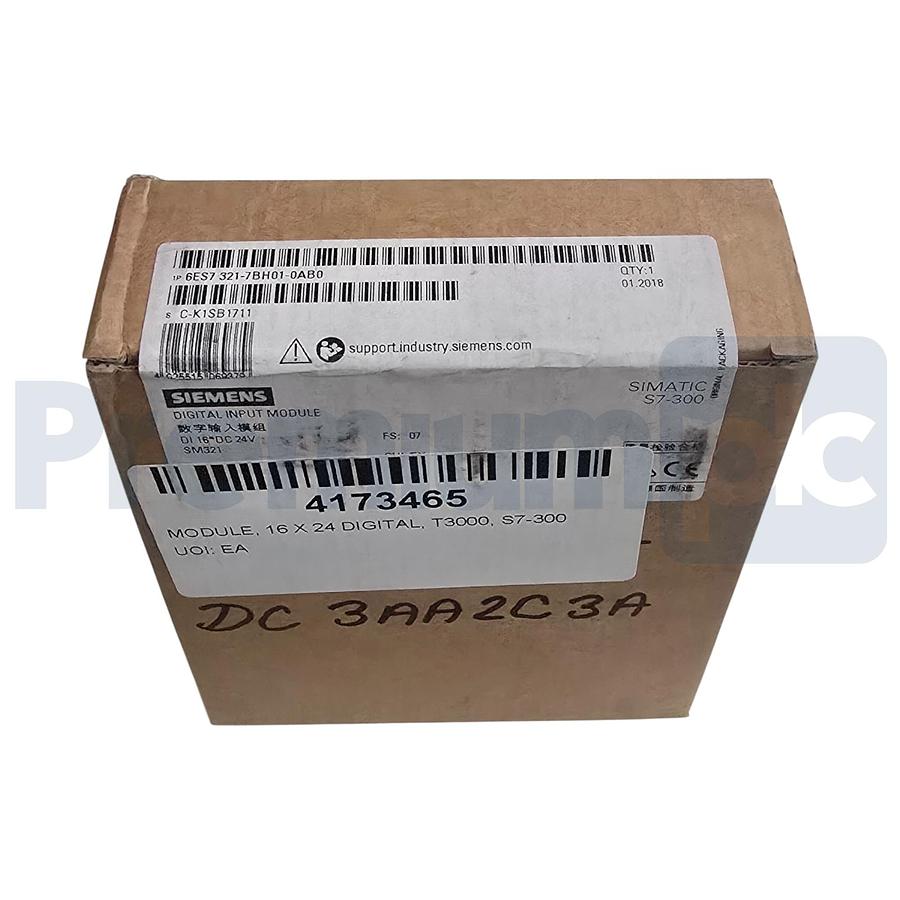 Siemens 6ES7321-7BH01-0AB0 SIMATIC S7-300 Digital Input SM 321 16 DI 24V DC NSFS
