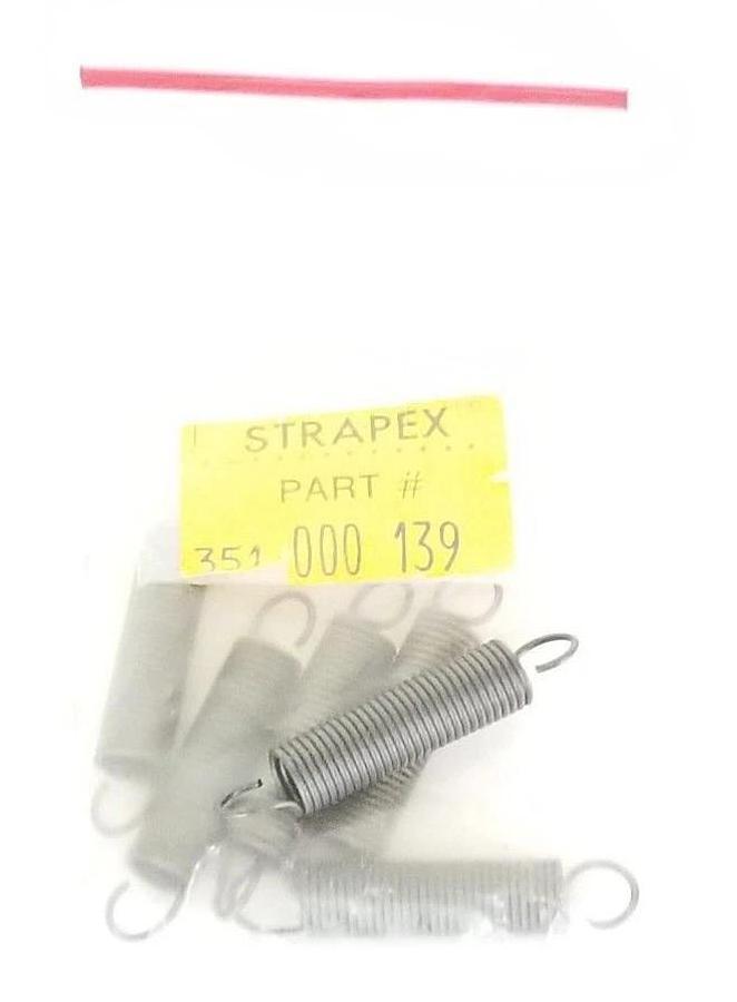 Used LOT OF 6 NEW STRAPEX 351-000-139 SPRINGS 351000139