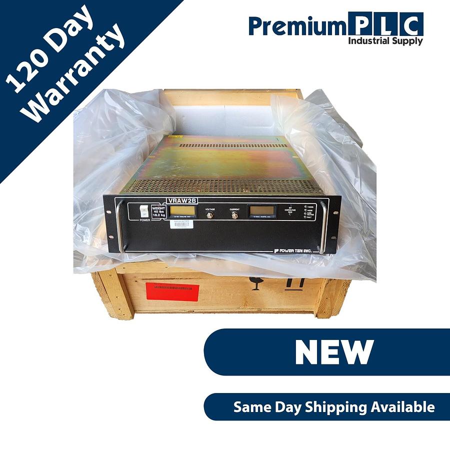 NEW POWER TEN P63C-10660D P63C SERIES VARIABLE POWER SUPPLY 10V 660A 10kW