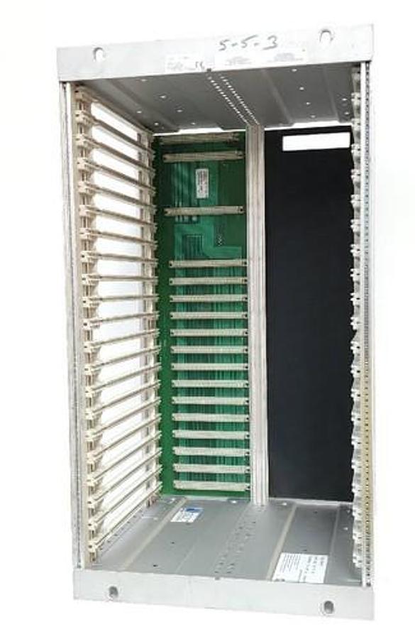 Used EMERSON FISHER ROSEMOUNT CP6701X1-DA3 RACK 17-SLOT I/O FILE ASSEMBLY