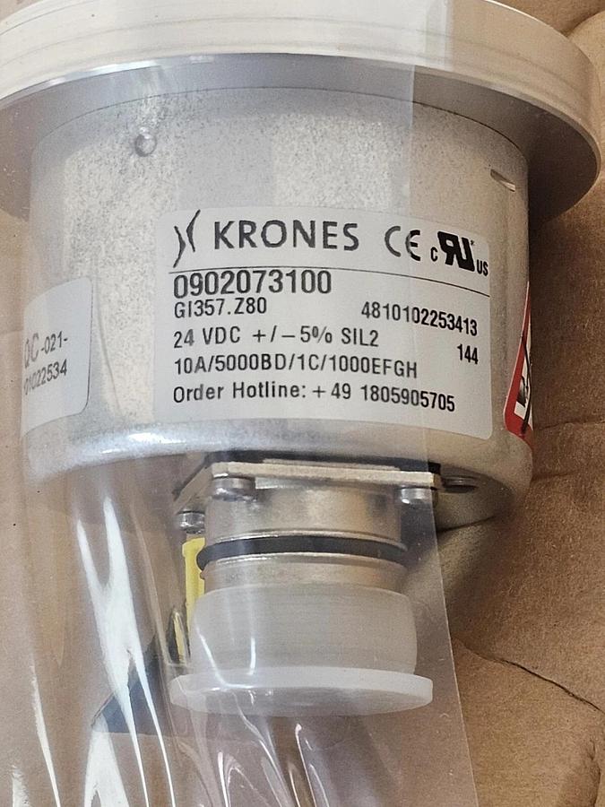 NIB KRONES 0902073100 INCREMENTAL ENCODER 24 VDC GI357.Z80