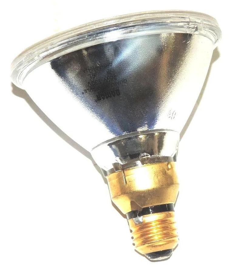 Used LOT OF 2 NIB DAMAR 75PAR38QFL CLEAR FLOOD LIGHTS, E26 MEDIUM, 75 WATT, 130 VOLT
