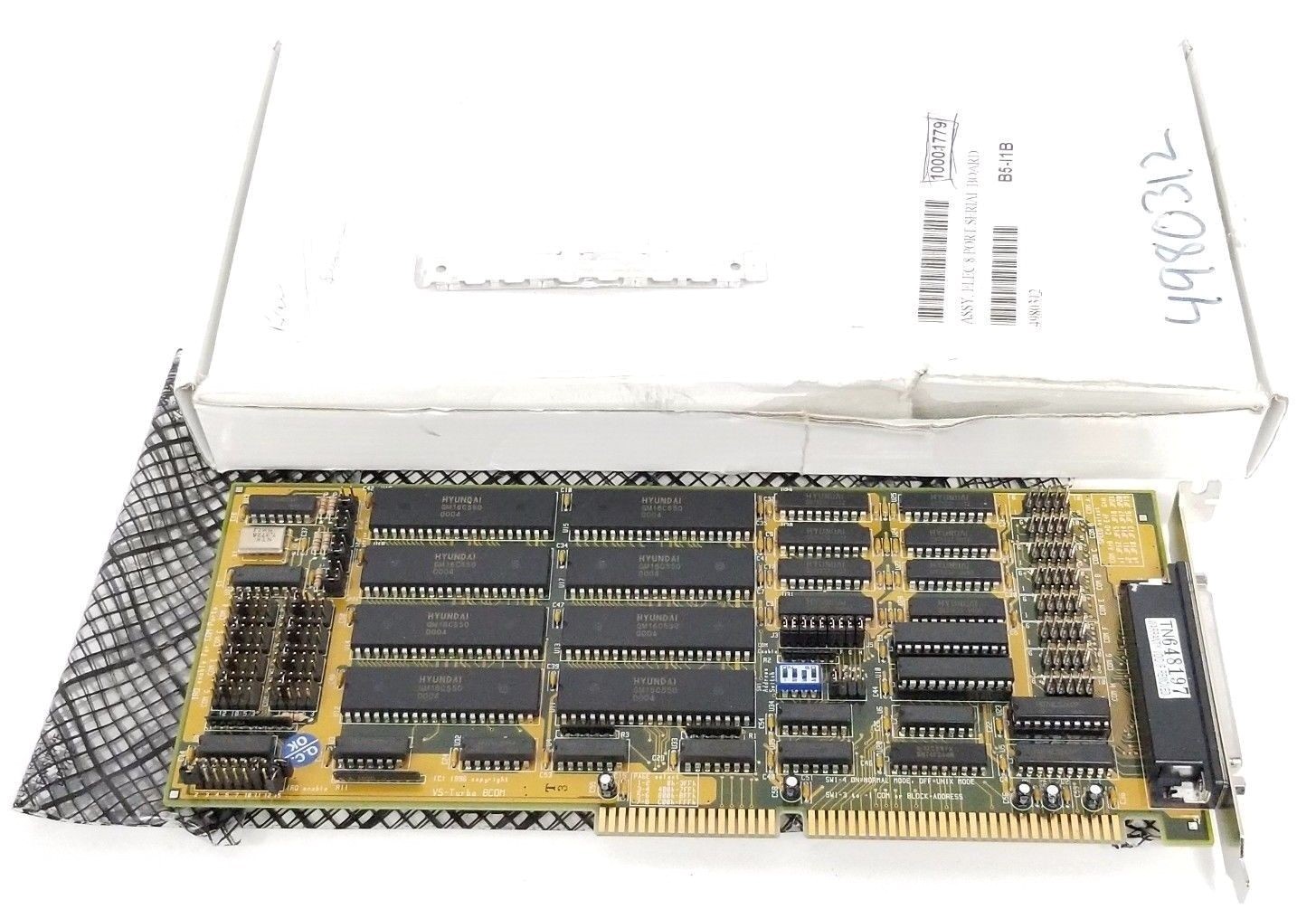 Used BYTE RUNNER TECHNOLOGIES TC-800 ASSY, ELEC 8-PORT SERIAL BOARD