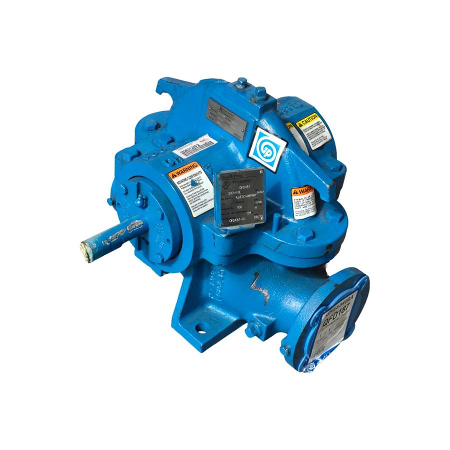 Used ITT GOULDS PUMP 3408A 2X3-11L DOUBLE SUCTION SPLIT CASE PUMP P/N QFD187 NSNP