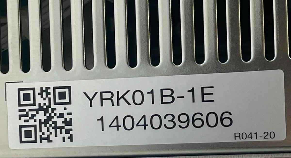 Used Yaskawa JZNC-YRK01B-1E Motoman DX100 CPU Rack Chassis - PN 155622-2