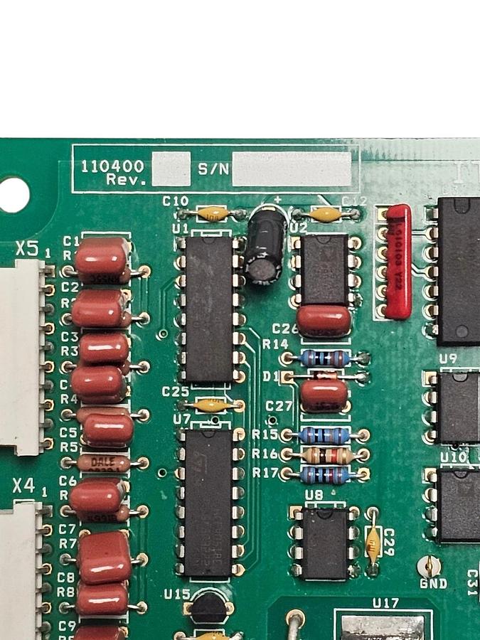 Used ITW DYNATEC 110743 REV. M HEAT SINK PC BOARD