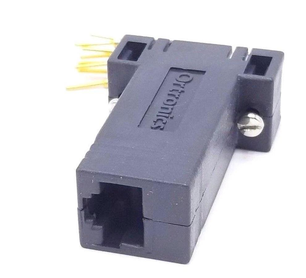 Used NEW ORTRONICS 21109DA8MKIT DATA ADAPTER KIT DB09/MALE TO RJ45 KEYED