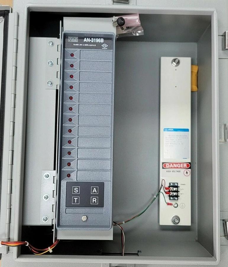 NEW RIS AMETEK AN-3196B-A-C-X-HTT-MR-4XWM-NR-CS REFLASH ANNUNCIATOR W/ SOUNDER