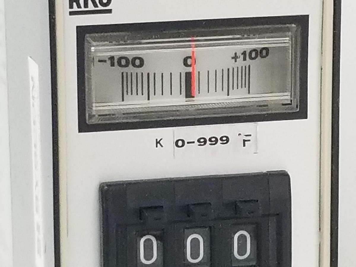 Used NEW RKC SYSCON DB-480B1C-VX2 TEMPERATURE CONTROLLER DB-480B1C-V, K 0-99 DEG F
