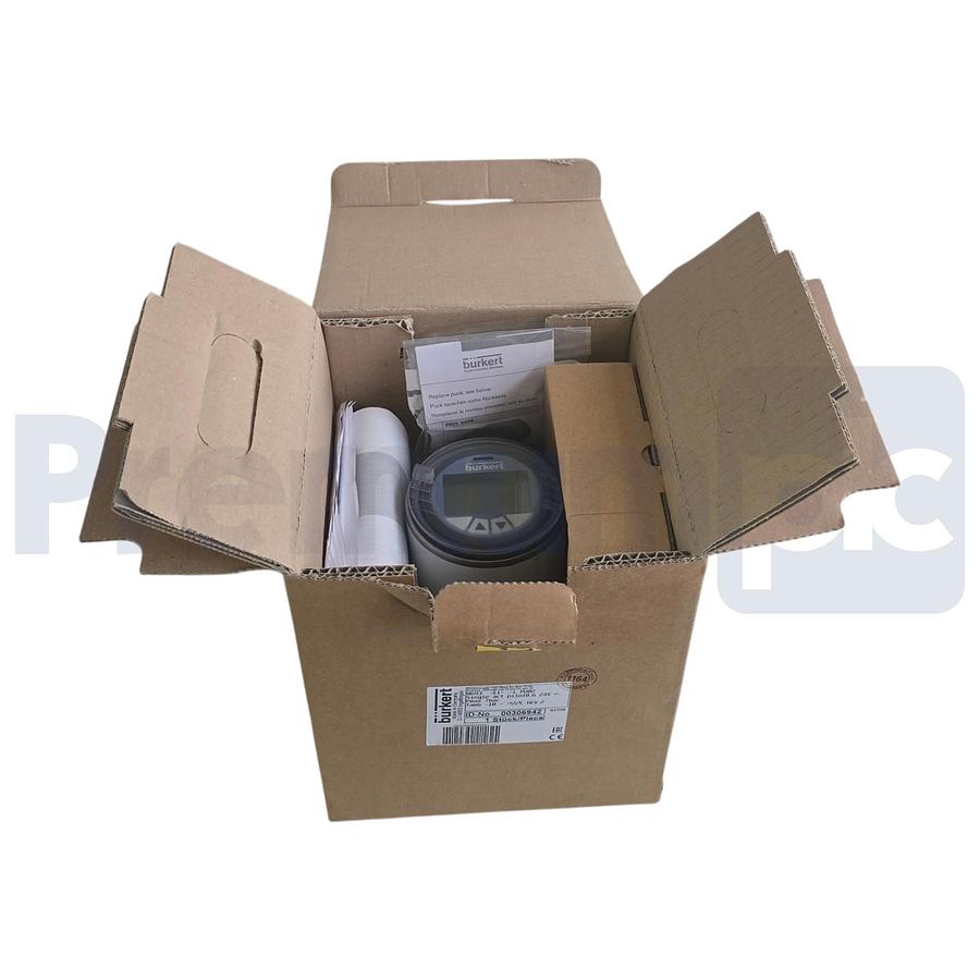 Used Burkert 8693 00306942 Digital Process Controller Top 70mm for Act. 27 306942 NEW