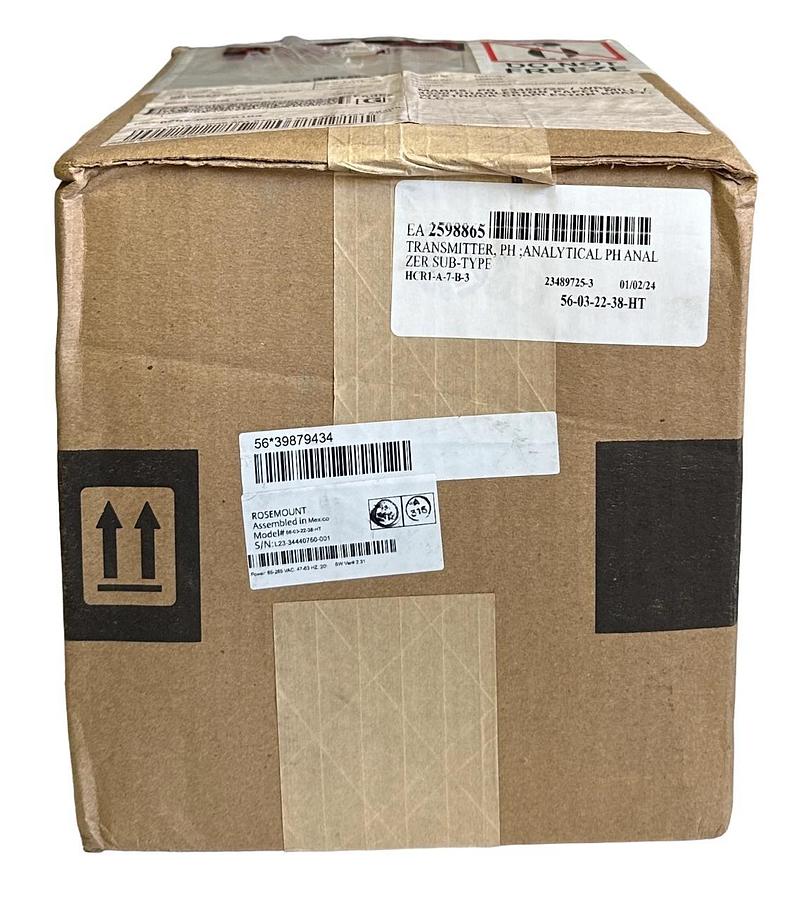 Used NEW SEALED ROSEMOUNT 56-03-22-38-HT / 56032238HT MODEL 56 DIGITAL INPUT ANALYZER