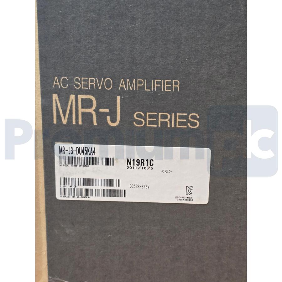 Used MITSUBISHI MR-J3-DU45KA4 MELSERVO MR-J3 Series AC Motion Servo Drive 45kW NSMP
