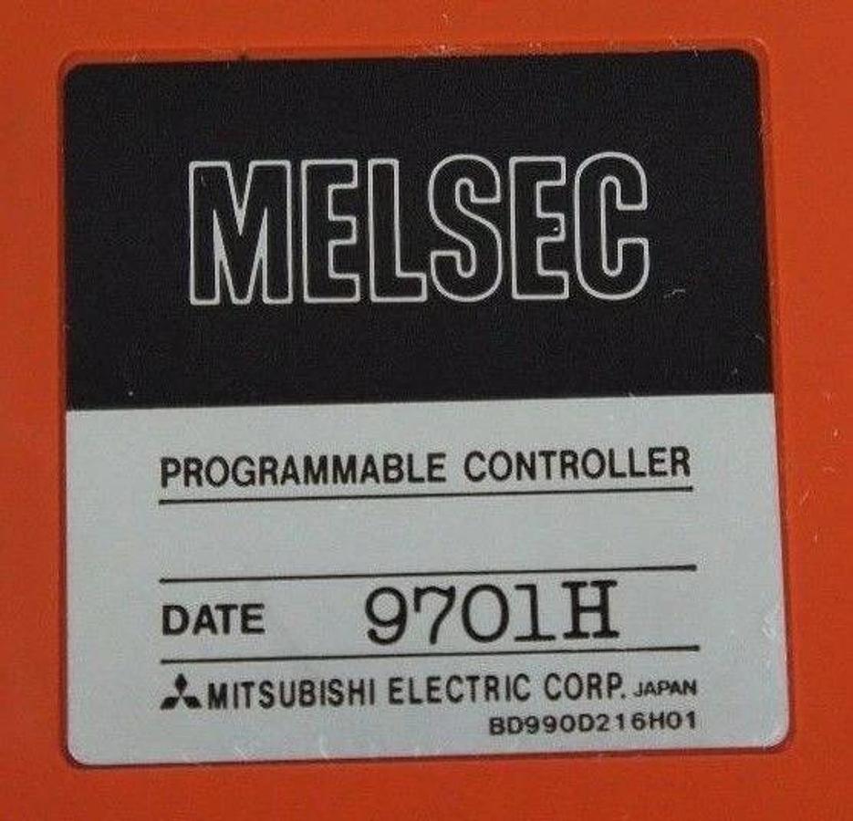 Used MITSUBISHI MELSEC A62P PROGRAMMABLE CONTROLLER POWER SUPPLY A62-P, 9701H