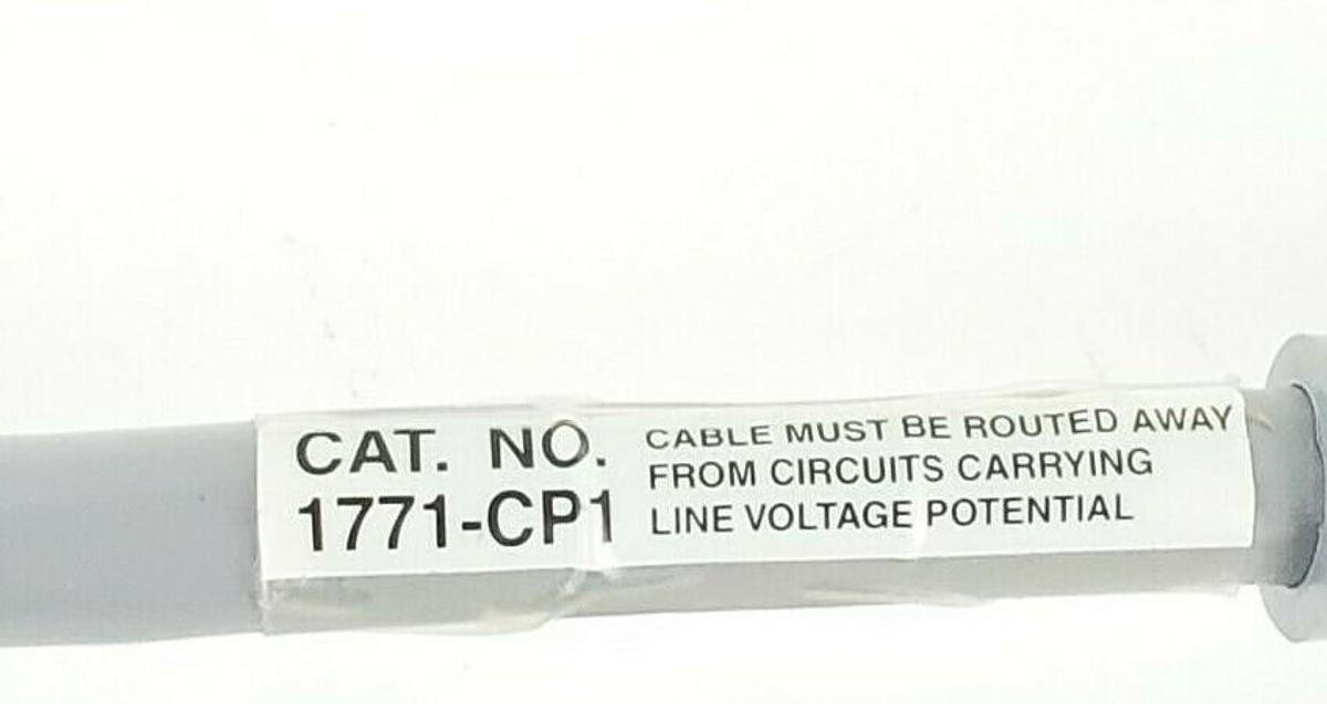 Used LOT OF 2 ALLEN-BRADLEY 1771-CP1 PLC-5 POWER SUPPLY CABLES 1771CP1