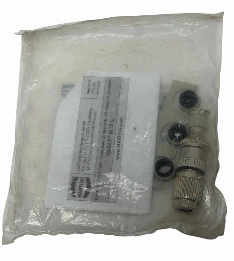 NEW HARTING 21032811405 CIRCULAR CONNECTOR PLUG MALE 4-POLE