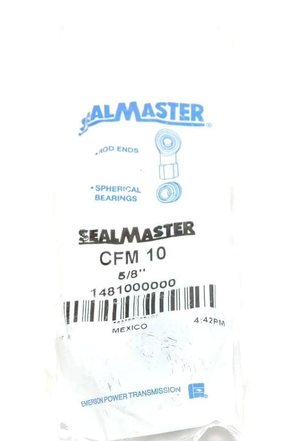 Used NEW SEALMASTER CFM 10 ROD END BEARING CFM10, 5/8''