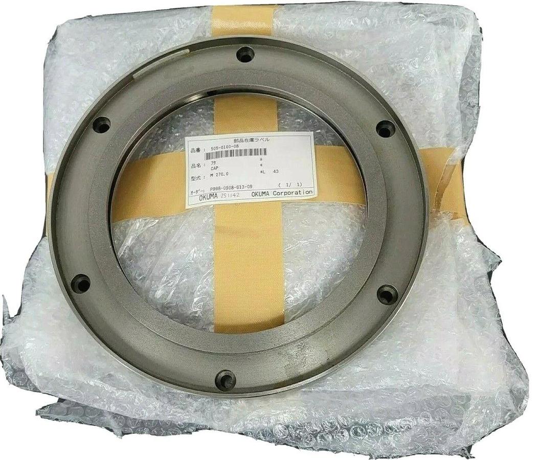 Used NEW OKUMA 505-0100-08 CAP M 270.0 L 43 P998-0908-613-09