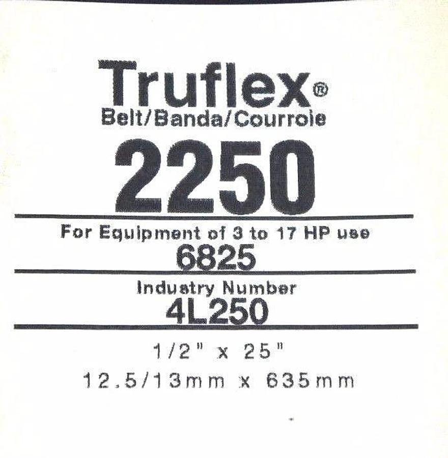 Used LOT OF 8 NEW GATES TRUFLEX V BELTS 4L250 4L285 4L470 4L280