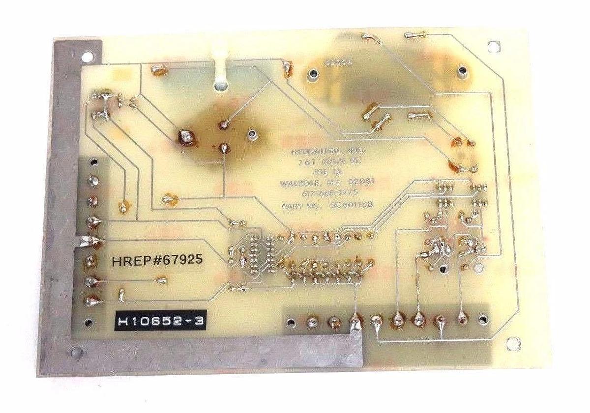 Used HYDRALIGN SC6011CB CONTROL BOARD, SC6011CB