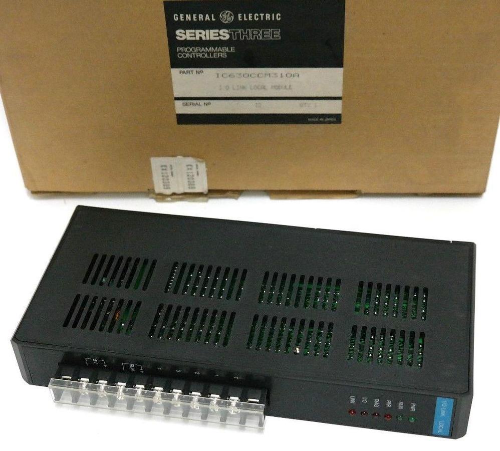 Used NIB GE FANUC IC630CCM310A I/O LINK LOCAL MODULE