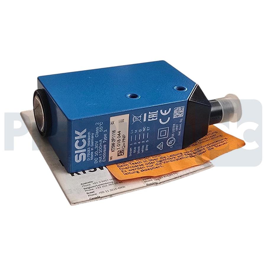 SICK KT5W-2P1116 Contrast Sensor 1018044 PNP 10-30VDC Mark Reader 10mm Range NEW