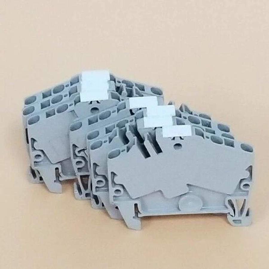 LOT OF 7 NEW WEIDMULLER ZDU2.5-2 TERMINAL BLOCKS 2.5MM, ZDU 2,5-2