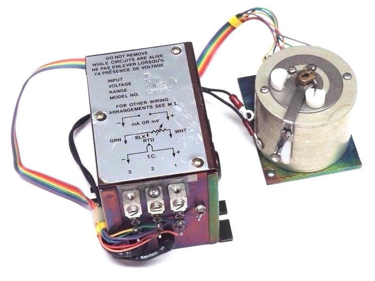 Used FOXBORO ESTXXFU INNER PEN SERVO MODULE 120V 100-350 DEG F W/ MEL-198 ASSEMBLY