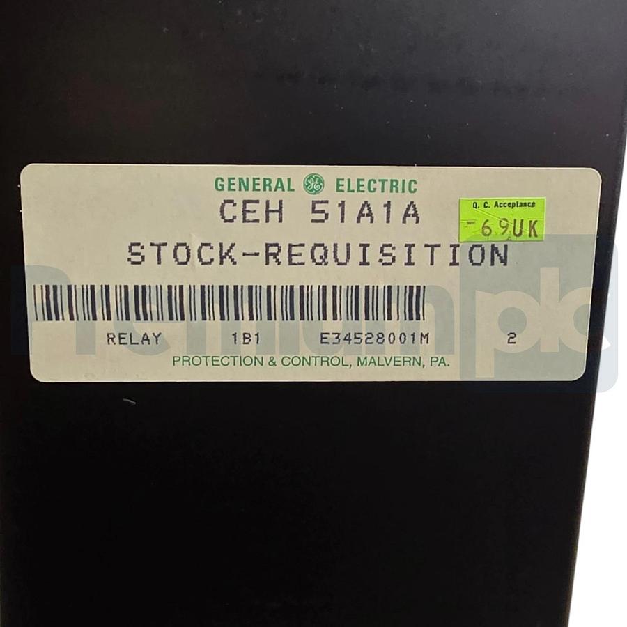 GE General Electric 12CEH51A1A | CEH 51A1A Loss of Excitation Relay 115V 5A 60Hz