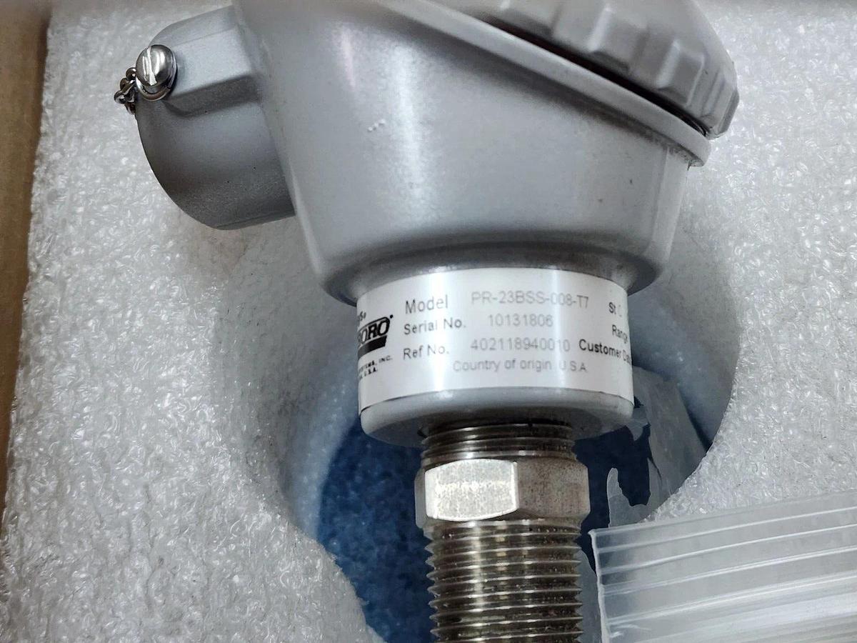 Used NEW INVENSYS FOXBORO PR-23BSS-008-T7 / PR23BSS008T7 TEMPERATURE SENSOR