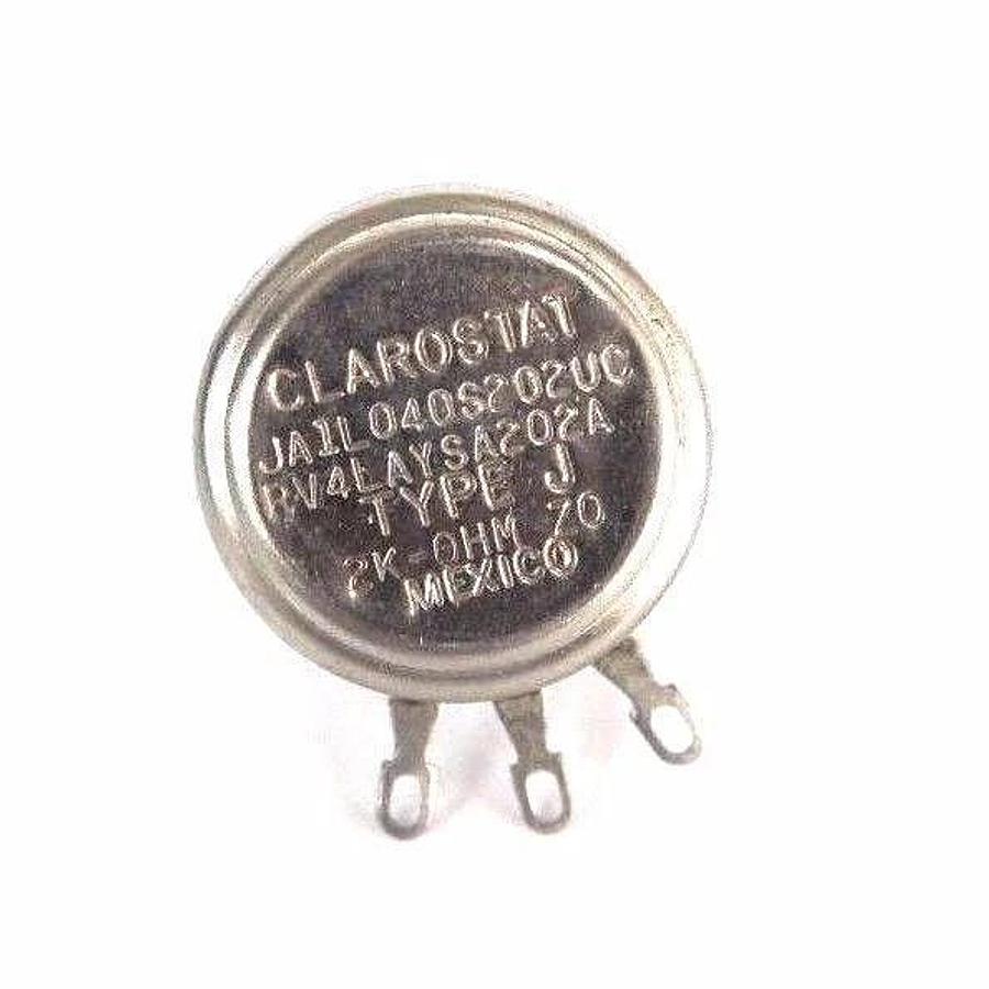Used NIB CLAROSTAT JA1L040S202UC POTENTIOMETER 2.0K-OHM 10% TOLERANCE TYPE J