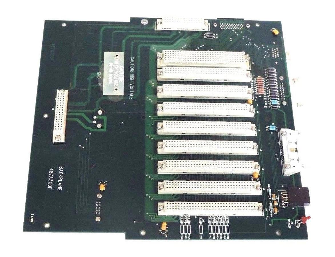 Used USON 487-A300F BACKPLANE BOARD, 487A300F