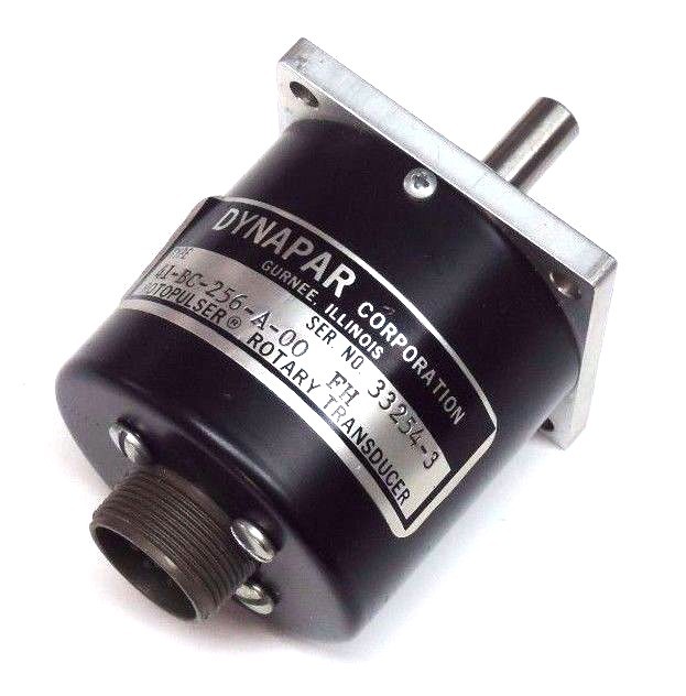 Used DYNAPAR 41-BC-256-A-00 RH ROTARY TRANSDUCER ROTOPULSER 41BC256A00