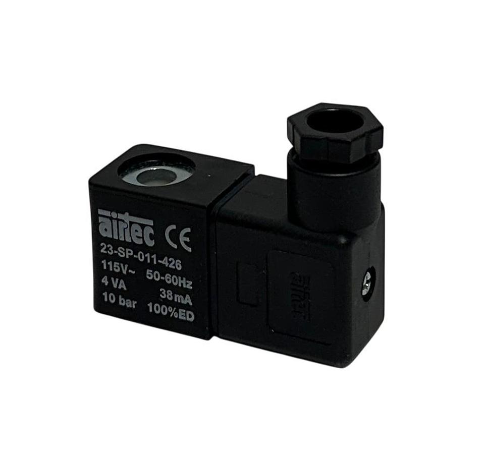 Used AIRTEC M-07-510-HN / M07510HN SERIES M-07 SOLENOID VALVE 5/2-WAY W/ COIL NSNP