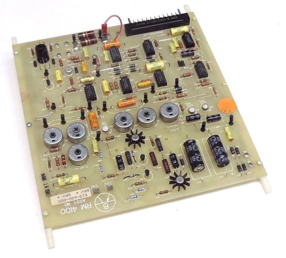 Used BURTON 513-630-000 PC BOARD RM 4100, 413-099-000