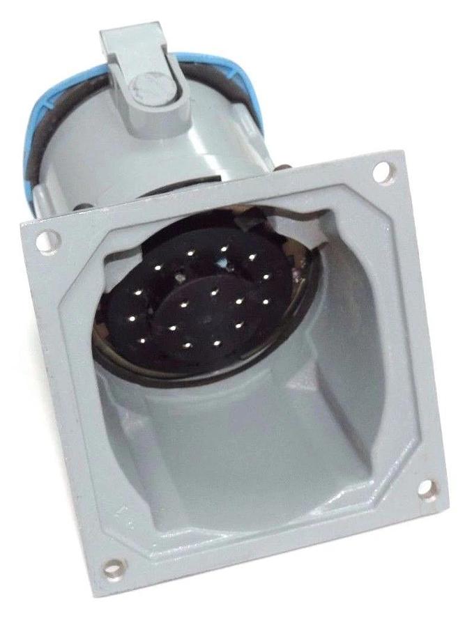 Used MELTRIC MARECHAL 19-67200 DN MULTIPIN RECEPTACLE 20A 600V DN6 63-90S