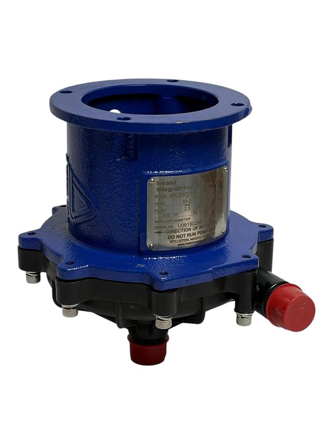 Iwaki MX-250CV6 Mag-Drive Chemical Process Pump 0.5 HP Magnetic Centrifugal
