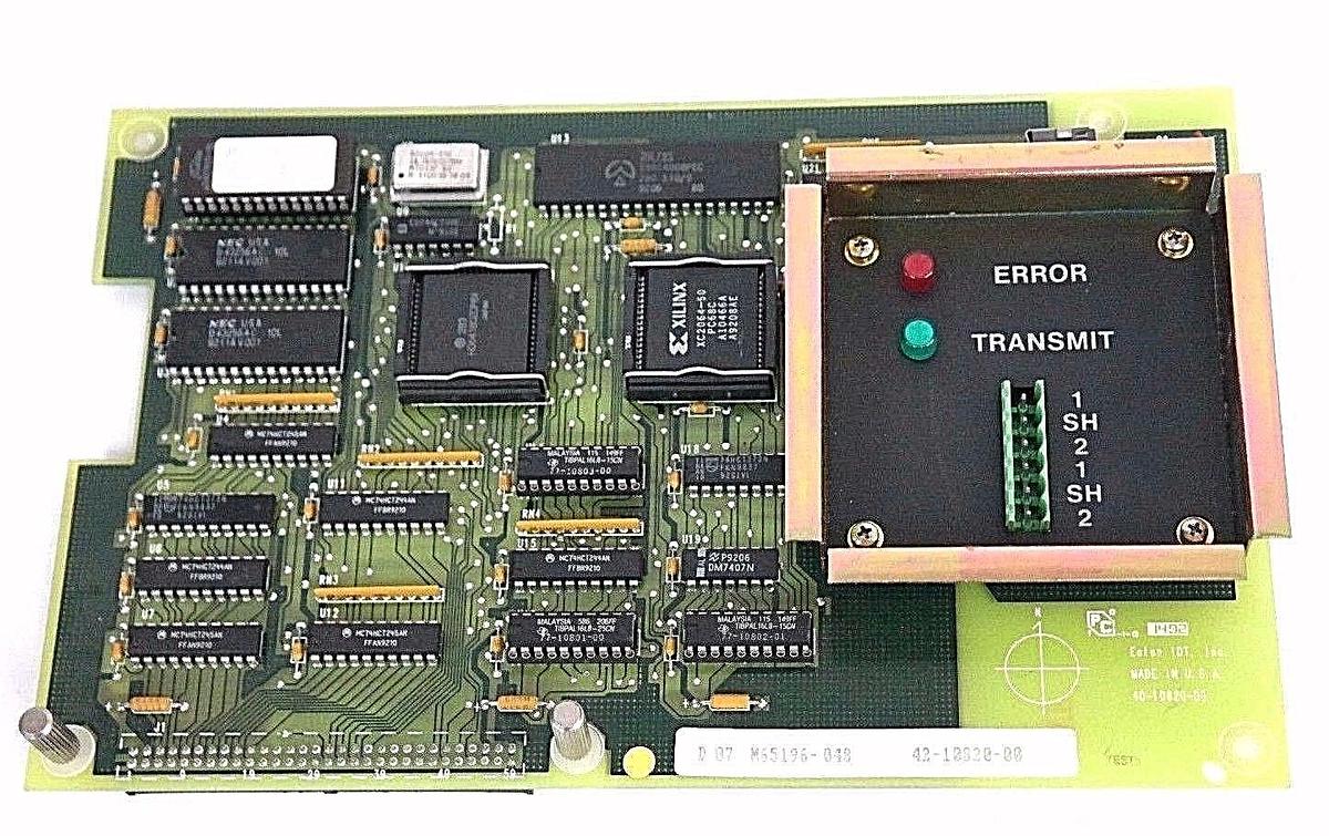 Used EATON IDT INC. 40-10820-00 BOARD 42-10820-00, D 07 M65196-048