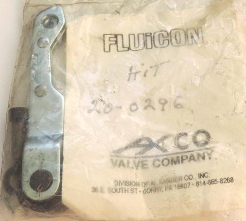 NEW FLUICON AXCO VALVE COMPANY 20-0296 KIT 200296