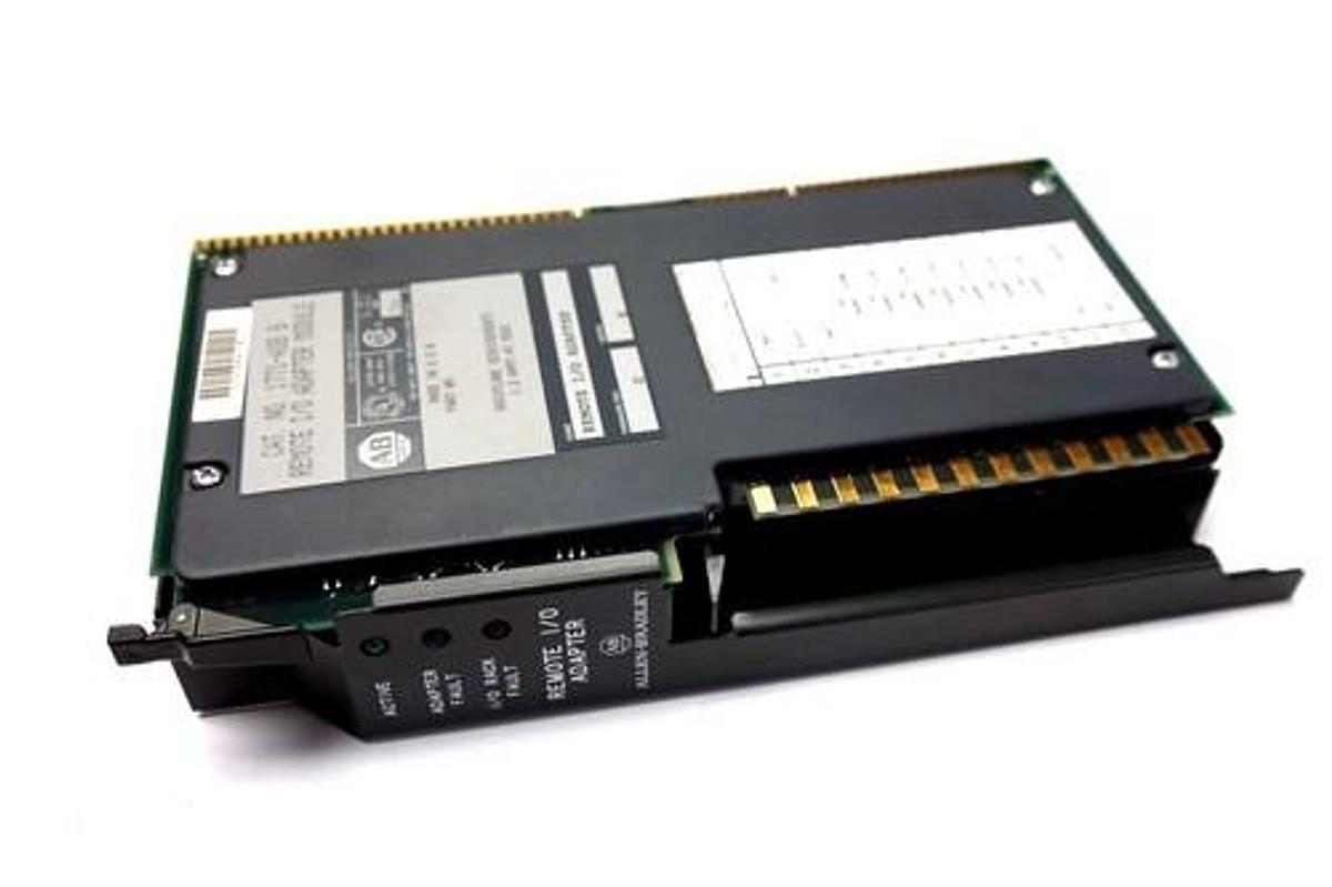 Used REMANUFACTURED ALLEN BRADLEY 1771-ASB REMOTE I/O ADAPTER SER B 1771ASB/B F/W B/G