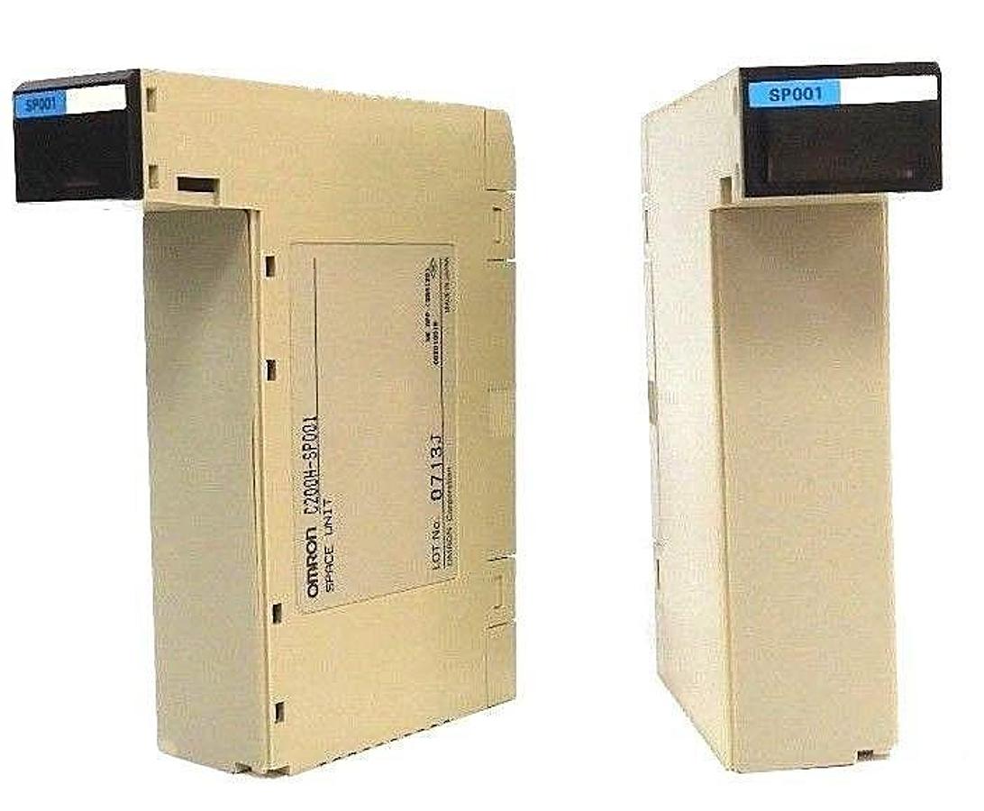 Used LOT OF 2 OMRON C200H-SP001 SPACE UNITS C200HSP001