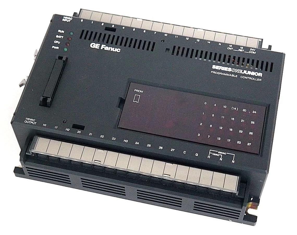 Used NIB GE FANUC IC609SJR100C SERIES ONE JUNIOR PROGRAMMABLE CONTROLLER