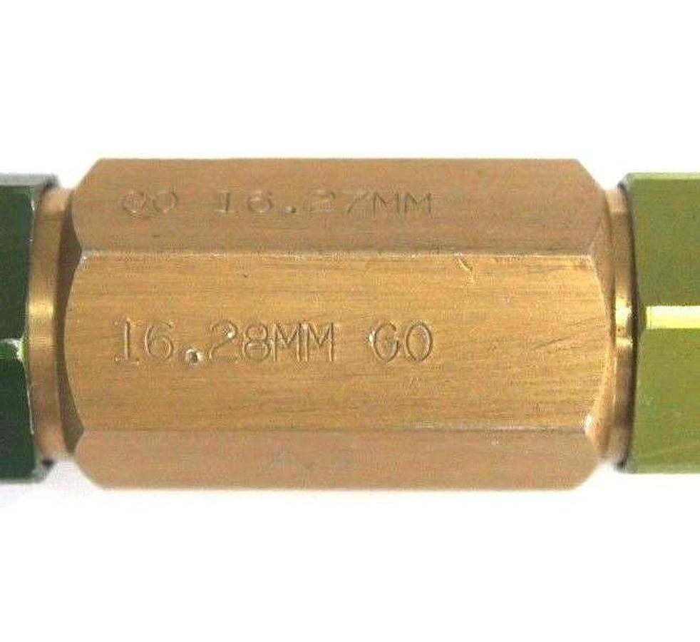 Used GENERIC 705519-0-00 PLUG GAGE 16.27MM, 16.28MM, 705519000