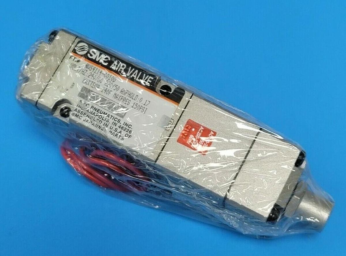 Used NEW SMC VS4114-0010D AIR VALVE 240/220V 60/50HZ 0.17A