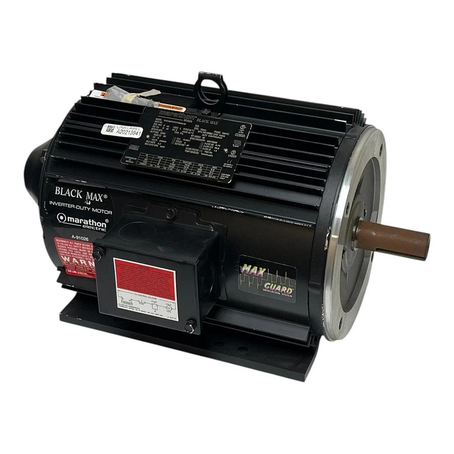 Marathon VVC184THTY7726AAM Y543A Black Max 5HP Inverter Duty Motor 3PH 184TC
