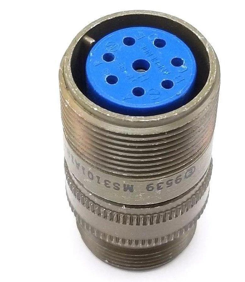 NEW AMPHENOL MS3101A18-8SW CIRCULAR CABLE CONNECTOR MS3101A188SW, SIZE 18