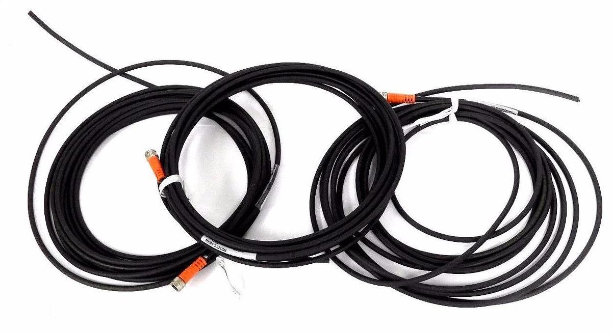 LOT OF 3 LUMBERG RKMV 3-224/5M CABLES 3A 125V, RKMV3224/5M